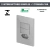 CONJ 2 INTERRUPTORES SIMPLES + 1 TOMADA 10A RECTA SATIN PRATA BLUX 4X2 na internet