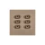 CONJ 6 TOMADAS 20A 2P+T 250V RECTA SATIN FENDI BLUX 4X4 - comprar online