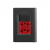 CJ 1 INTERRUPTOR SIMPLES + 2 TOMADAS DE 20A VERMELHA GIZ BLACK COM GRAFITE TRAMONTINA - comprar online