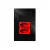 CONJ 1 INTERRUPTOR SIMPLES + 2 TOMADAS 20A VERMELHA RECTA GLOSS BLACK BLUX 4X2 - comprar online