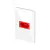CONJ 1 TOMADA 20A VERMELHA RECTA GLOSS BRANCA BLUX 4X2 - comprar online
