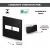 CONJ 2 INTERRUPTORES SIMPLES RECTA SATIN BLACK BLUX 4X4 na internet