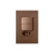 CONJ 2 INTERRUPTORES PARALELO + 1 TOMADA 10A RECTA SATIN CORTEN BLUX 4X2