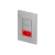 CONJ 2 INTERRUPTORES PARALELO + 1 TOMADA 20A VERMELHA RECTA SATIN PRATA BLUX 4X2 - comprar online