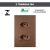 CONJ 2 TOMADAS 20A 2P+T 250V RECTA SATIN CORTEN BLUX 4X2 na internet