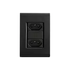 CONJ 1 TOMADA 10A + 1 TOMADA 20A LIZ GRAFITE TRAMONTINA - comprar online
