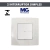 CONJ DE EMBUTIR MÓVEIS 2 INTERRUPTORES SIMPLES LINHA SLEEK MARGIRIUS na internet