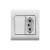 CJ CAIXA SOBR 1 INTERRUPTOR PARALEO + 1 TOMADA 10A LIZFLEX BRANCO TRAMONTINA - comprar online