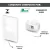 CONJ 1 TOMADA RJ45 RECTA GLOSS BRANCA BLUX 4X2 na internet