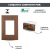 CONJ 3 TOMADAS 20A 2P+T 250V RECTA SATIN CORTEN BLUX 4X2 - SOS MATERIAIS