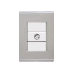 CJ TOMADA TV SAT LIZ FENDI BRANCO TRAMONTINA - comprar online