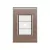 PLACA FURO 4X2 LIZ OURO VELHO BRANCO TRAMONTINA - comprar online