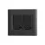 CONJ 2 INTERRUPTORES SIMPLES + 2 TOMADAS 20A 4X4 GIZ BLACK COM GRAFITE TRAMONTINA - comprar online