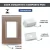 PLACA FURO 4X2 LIZ OURO VELHO BRANCO TRAMONTINA na internet