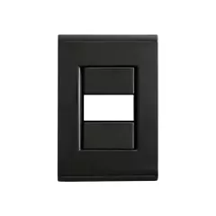 PLACA 4X2 1 POSTO LIZ GRAFITE TRAMONTINA - comprar online