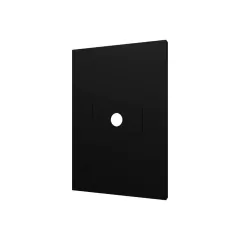 PLACA FURO RECTA SATIN 4X2 BLACK BLUX 4X2 - comprar online