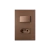 CONJ 1 INTERRUPTOR SIMPLES + 1 TOMADA 10A RECTA SATIN CORTEN BLUX 4X2 - comprar online