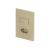 CONJ 1 INTERRUPTOR SIMPLES + 1 TOMADA 10A RECTA SATIN AREIA BLUX 4X2 na internet