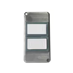TAMPA CONDULETE 1'' TIPO X COM 1 INTERRUPTOR SIMPLES + 1 INTERRUPTOR PARALELO LIZ BRANCO TRAMONTINA - comprar online