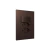 CONJ 1 INTERRUPTOR PARALELO + 2 TOMADAS 10A RECTA SATIN CHOCOLATE BLUX 4X2 - comprar online