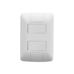 CONJ 1 INTERRUPTOR SIMPLES + 1 INTERRUPTOR PARALELO ARIA BRANCA TRAMONTINA - comprar online