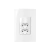 CONJ 4X2 1 INTERRUPTOR PARALELO + 2 TOMADAS 20A LINHA SLEEK MARGIRIUS - comprar online
