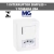 CAIXA SOBREPOR 1 INTERRUPTOR SIMPLES + 1 TOMADA 20A LINHA SLEEK BRANCA MARGIRIUS na internet