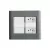 CONJ 2 INTERRUPTORES PARALELO + 2 TOMADAS 10A 4X4 GIZ TITÂNIO COM BRANCO TRAMONTINA - comprar online