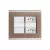 CONJ 2 INTERRUPTORES PARALELO + 2 TOMADA 20A 4X4 LIZ OURO VELHO COM BRANCO TRAMONTINA - comprar online