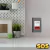 CJ 1 INTERRUPTOR SIMPLES + 1 TOMADA DE 20A VERMELHA GIZ TITÂNIO COM BRANCO TRAMONTINA - loja online