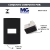 CONJ 4X2 1 CAMPAINHA CIGARRA ELETRÔNICA 127V CLEAN EBONY PRETO FOSCO MARGIRIUS - SOS MATERIAIS