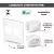 CONJ 2 INTERRUPTORES PARALELO + 2 TOMADA 20A RECTA GLOSS BRANCA BLUX 4X4 na internet