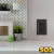 CJ 2 INTERRUPTORES SIMPLES + 1 TOMADA DE 20A VERMELHA GIZ BLACK COM GRAFITE TRAMONTINA - loja online