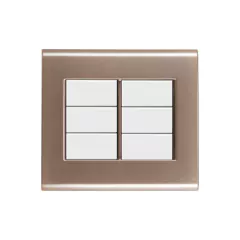 CONJ PLACA CEGA 4X4 LIZ OURO VELHO COM BRANCO TRAMONTINA - comprar online