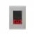 CJ 1 INTERRUPTOR SIMPLES + TOMADA DE 20A VERMELHA LIZ FENDI GRAFITE TRAMONTINA - comprar online