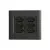 CONJ 6 TOMADAS 10A 4X4 GIZ BLACK COM GRAFITE TRAMONTINA - comprar online