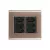 CONJ 6 TOMADAS 10A 4X4 LIZ OURO VELHO COM GRAFITE TRAMONTINA - comprar online
