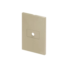 PLACA FURO 4X2 RECTA SATIN AREIA BLUX - comprar online