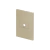 PLACA FURO 4X2 RECTA SATIN AREIA BLUX - comprar online