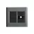 CONJ PLACA 1 FURO 4X4 GIZ TITÂNIO COM GRAFITE TRAMONTINA - comprar online