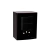 CAIXA SOBREPOR 2 INTERRUPTORES SIMPLES + 1 TOMADA 20A LINHA SLEEK PRETO MARGIRIUS - comprar online