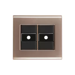 CONJ PLACA 2 FURO 4X4 LIZ OURO VELHO COM GRAFITE TRAMONTINA - comprar online