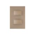 CONJ 1 INTERRUPTOR SIMPLES + 1 INTERRUPTOR PARALELO RECTA SATIN FENDI BLUX 4X2 - comprar online