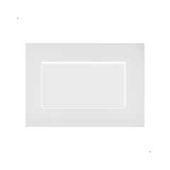 CONJ MÓVEIS PLACA CEGA 1 POSTO RECTA SATIN BRANCA BLUX - comprar online