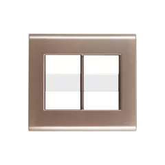 PLACA 4X4 DE 4 POSTOS LIZ OURO VELHO COM BRANCO TRAMONTINA - comprar online