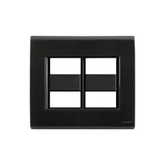PLACA 4X4 4 POSTOS LIZ GRAFITE TRAMONTINA - comprar online