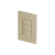 CONJ 1 INTERRUPTOR SIMPLES + 2 INTERRUPTORES PARALELO RECTA SATIN AREIA BLUX 4X2 - comprar online