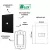 PLACA FURO RECTA SATIN 4X2 BLACK BLUX 4X2 - SOS MATERIAIS