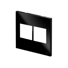 PLACA 4X4 4 POSTOS RECTA GLOSS BLACK BLUX - comprar online