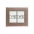 CONJ 2 TOMADAS 20A 4X4 LIZ OURO VELHO COM BRANCO TRAMONTINA - comprar online